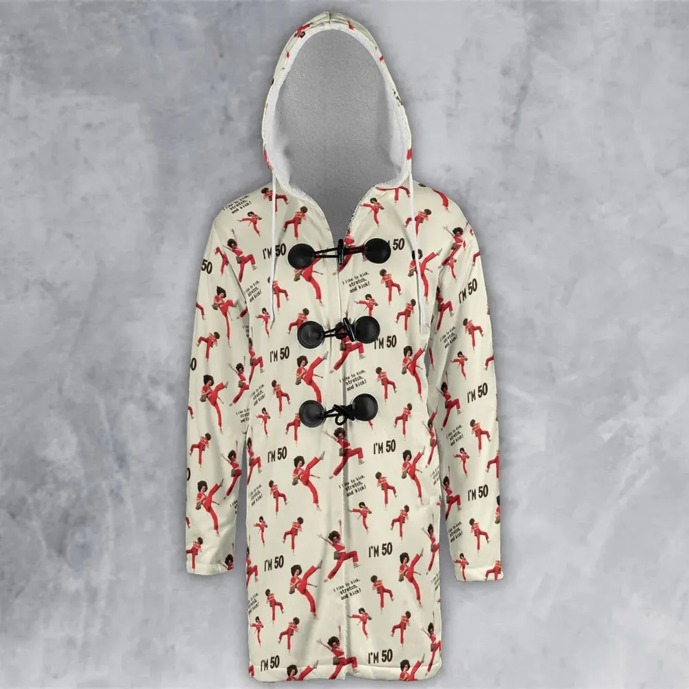 I'm 50 Sally O'Malley SNL Hooded Cloak Coat - 2