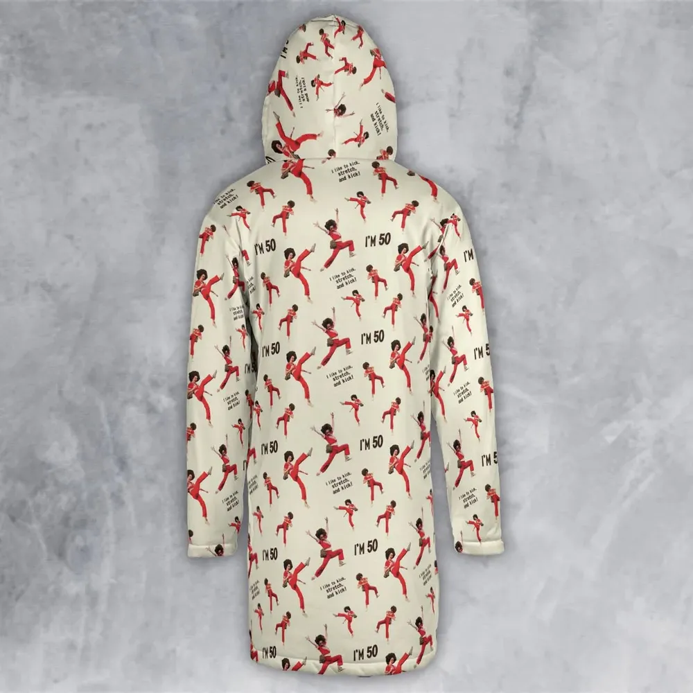 I'm 50 Sally O'Malley SNL Hooded Cloak Coat - 3