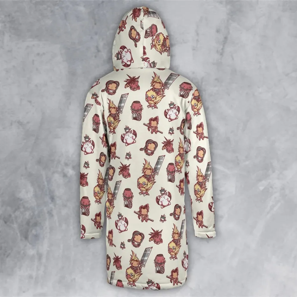 Cute Fantasy Final Fantasy Hooded Cloak Coat - 3