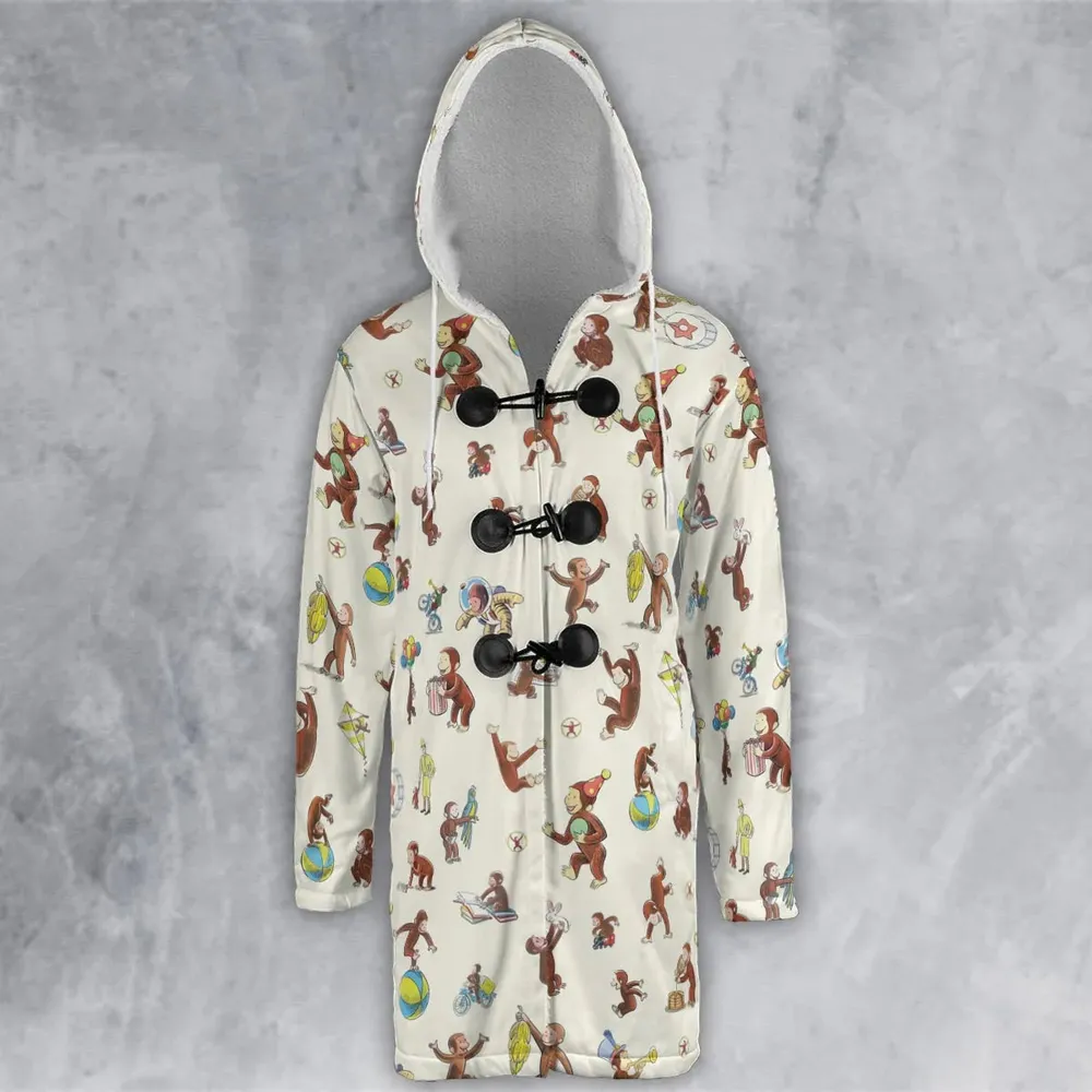 Riotsociety Curious George Hooded Cloak Coat - 2