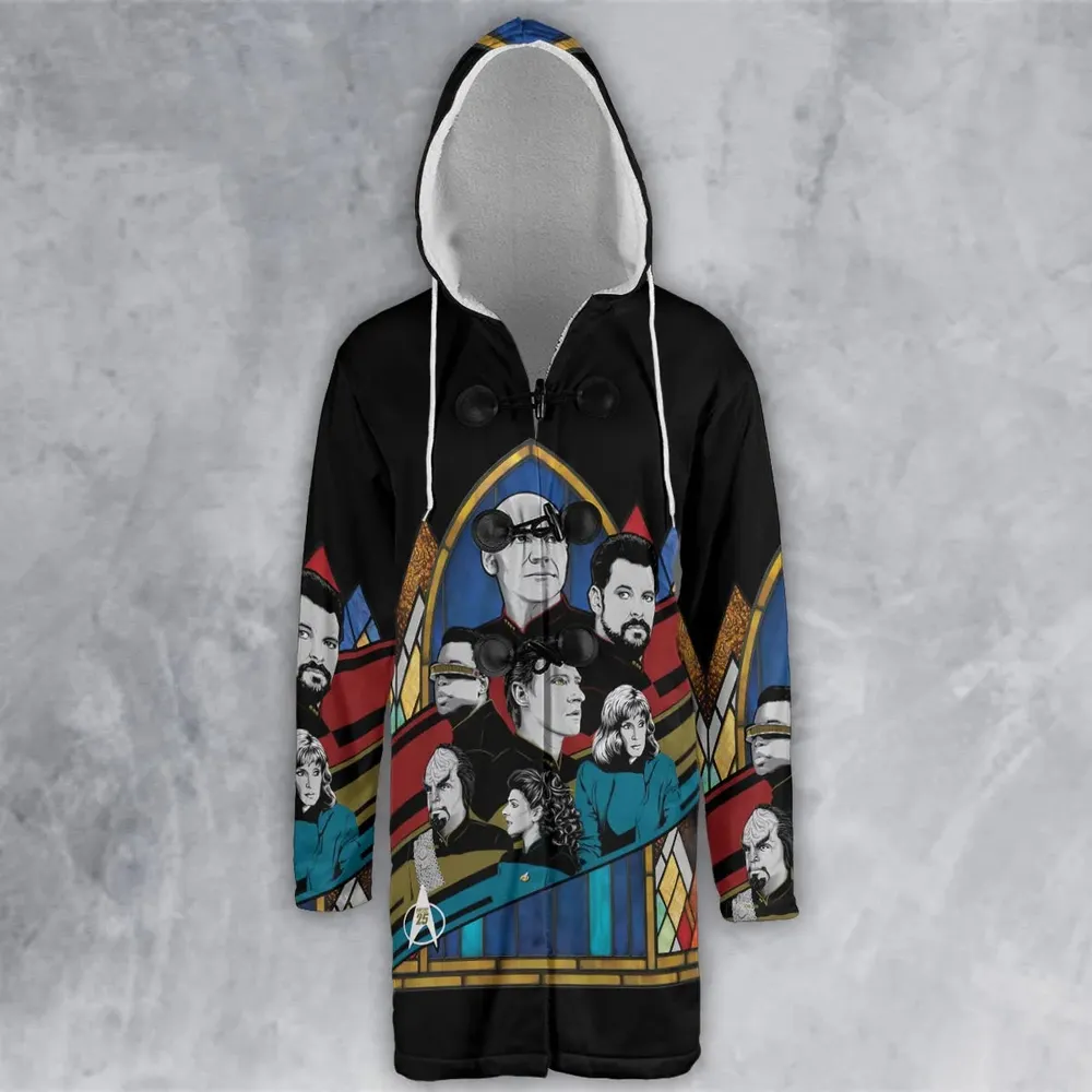 The Next Generation Star Trek Hooded Cloak Coat - 2