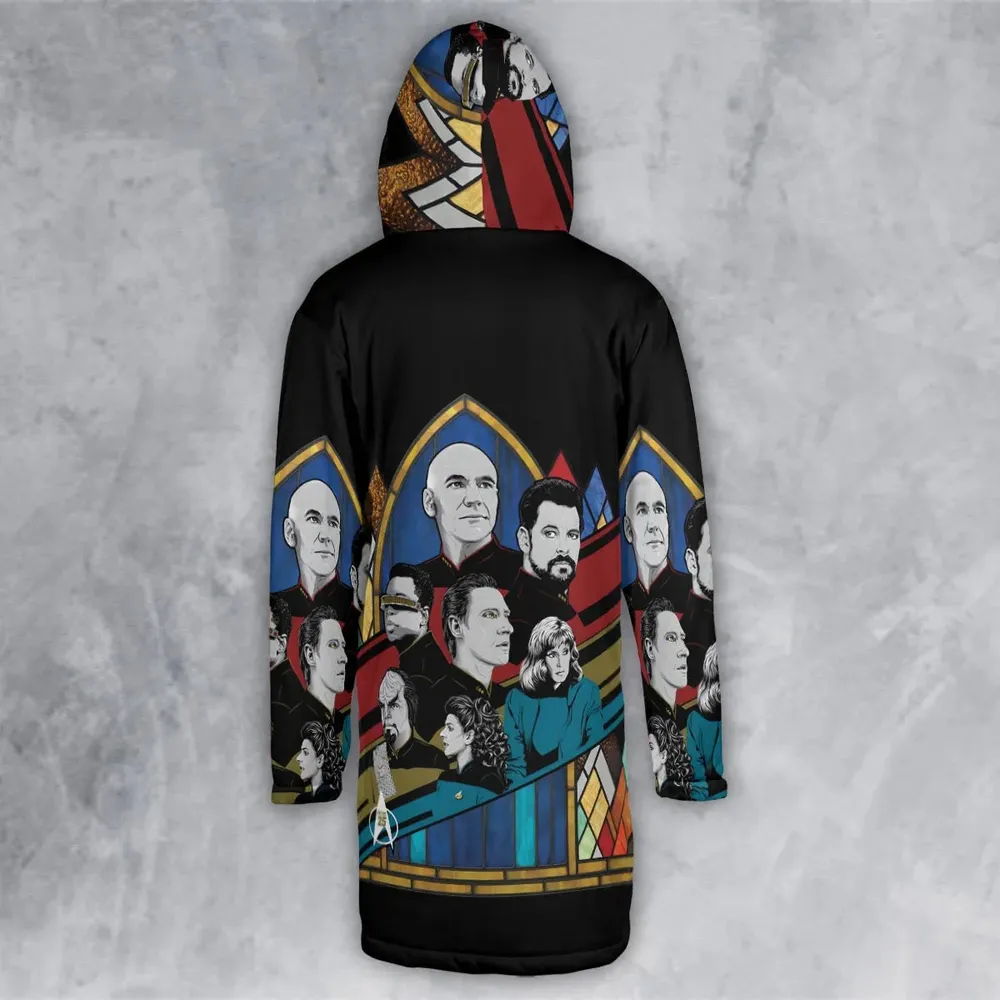 The Next Generation Star Trek Hooded Cloak Coat - 3