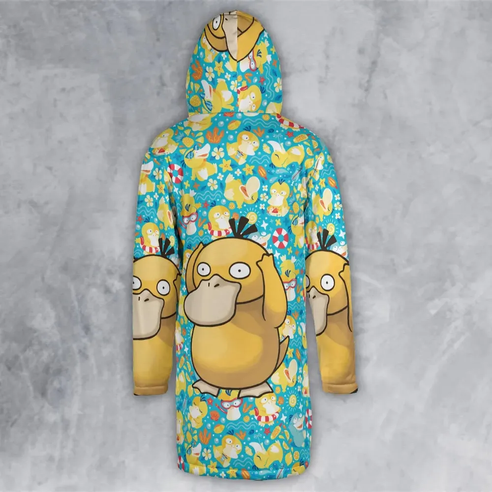 Psyduck Power Pokemon Hooded Cloak Coat - 3