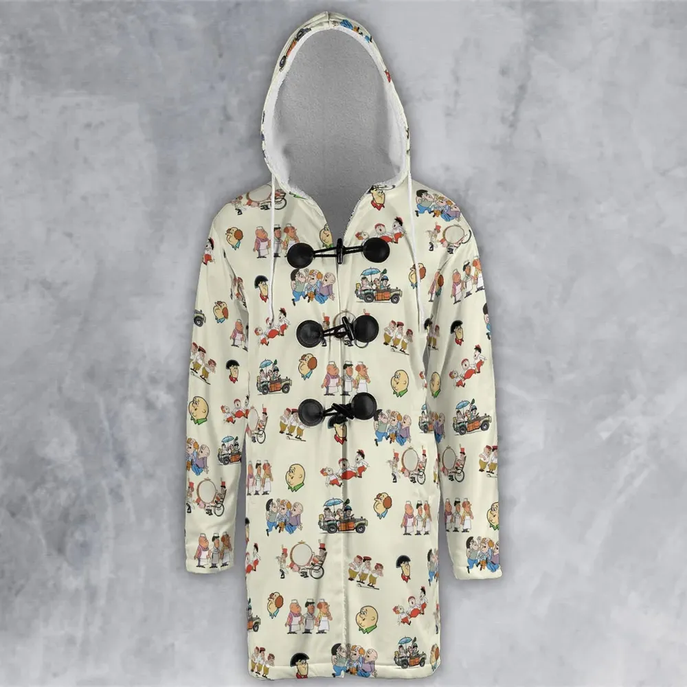 Three Stooges Cartoon 1965 Hooded Cloak Coat - 2