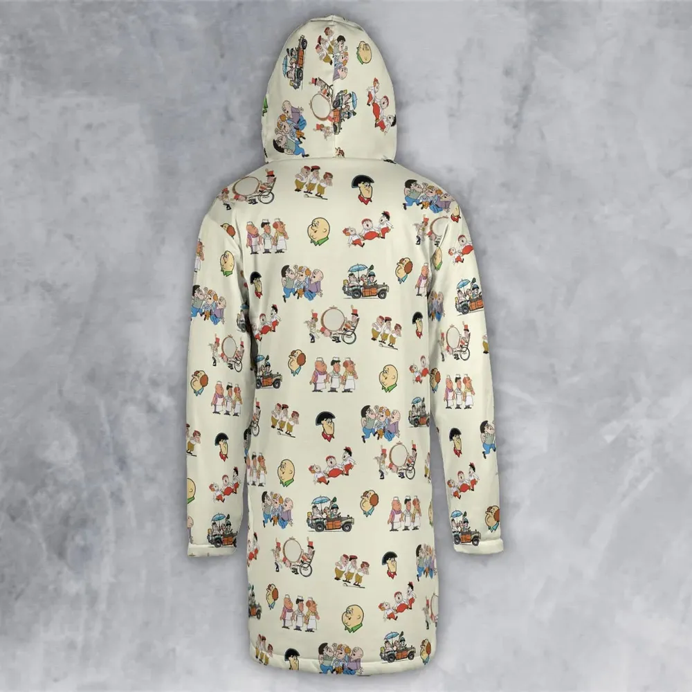 Three Stooges Cartoon 1965 Hooded Cloak Coat - 3