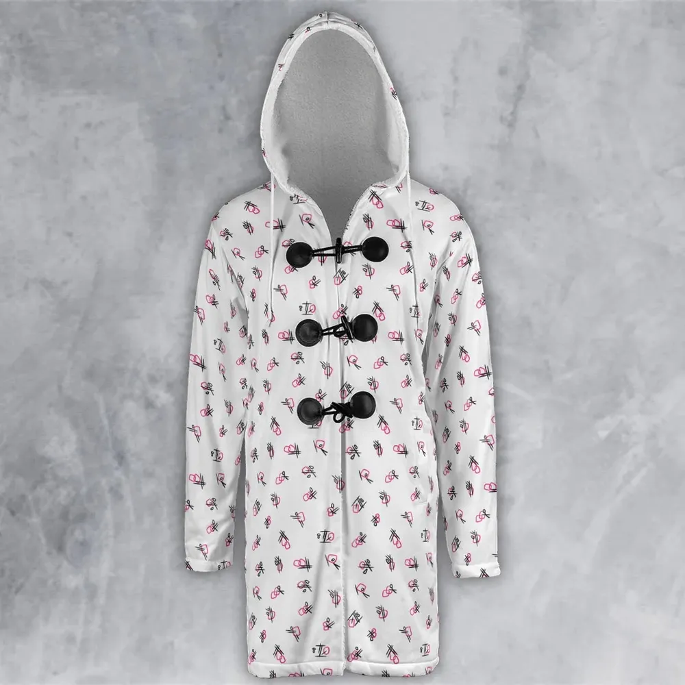 Ace Ventura Tutu Shirt Pop Culture Hooded Cloak Coat - 2