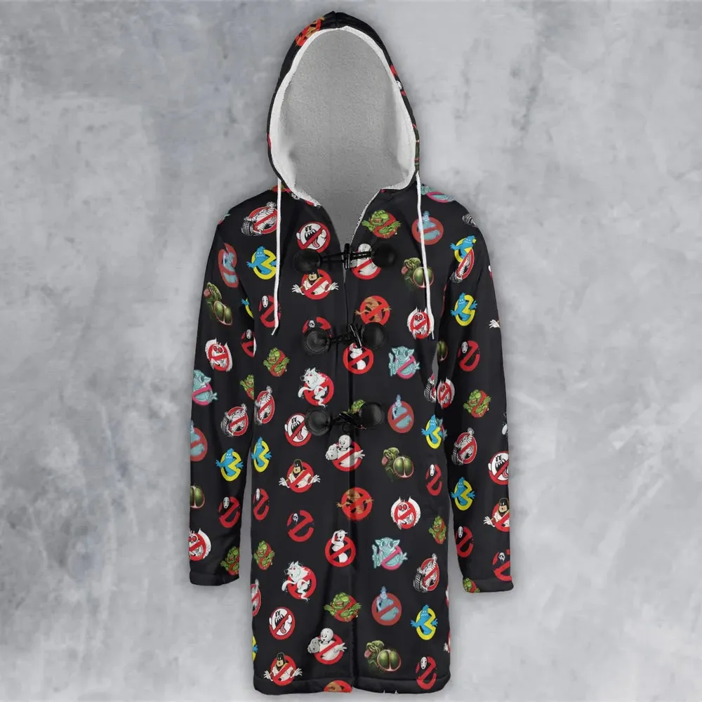 No Ghost Exists Ghostbusters Hooded Cloak Coat - 2