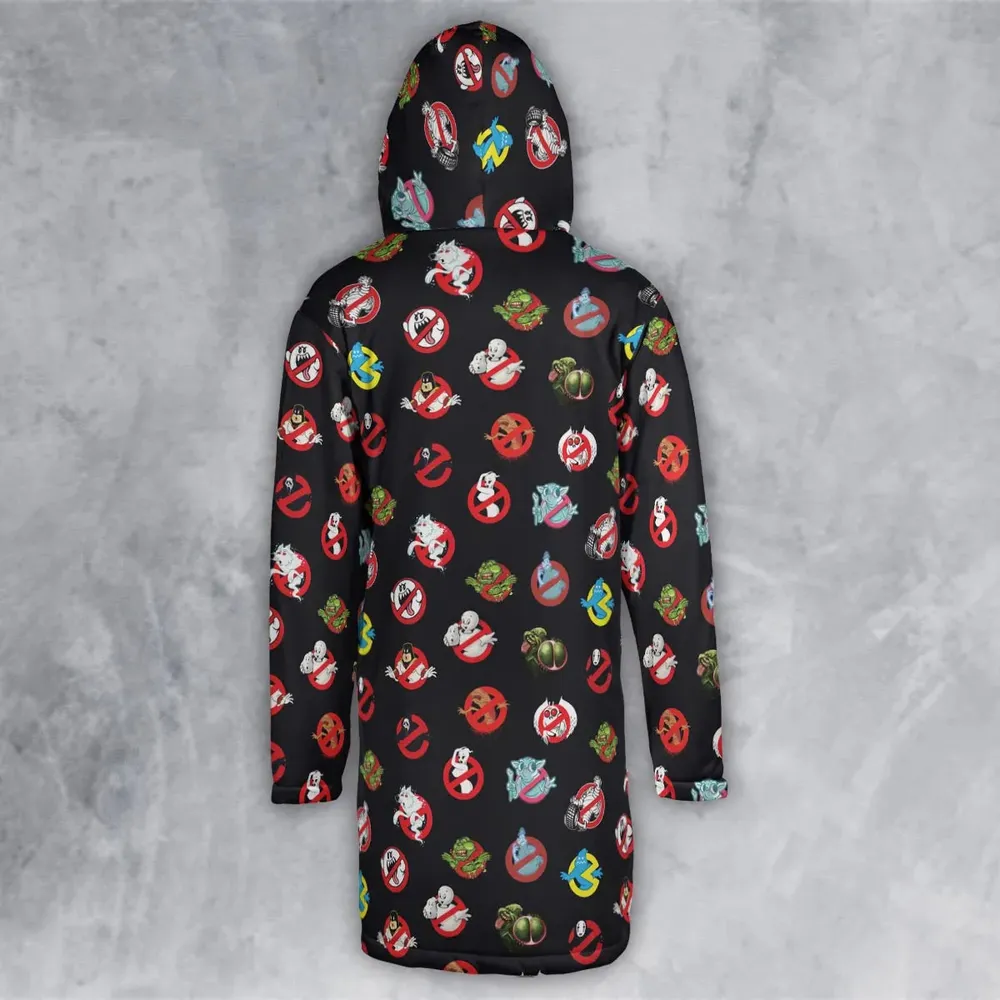 No Ghost Exists Ghostbusters Hooded Cloak Coat - 3