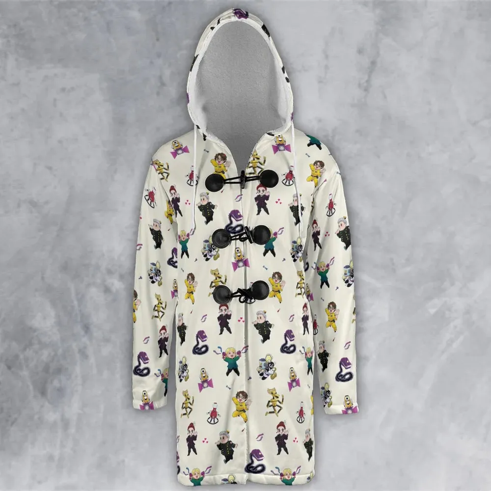 Mst3k Chibi Characters Hooded Cloak Coat - 2