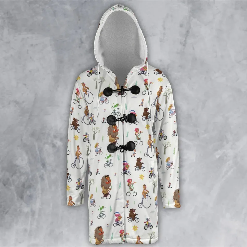 The Muppet Movie Bike Scene Hooded Cloak Coat - 2