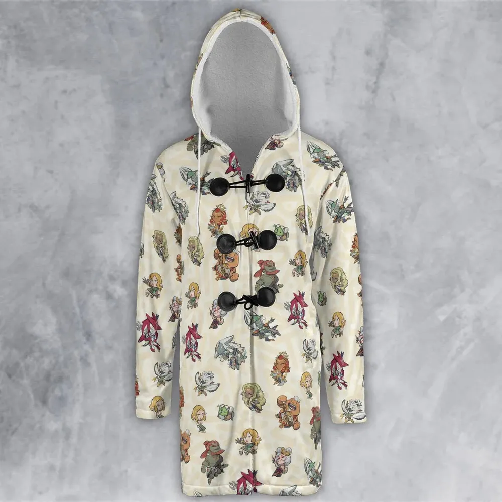 Link Look The Legend of Zelda Hooded Cloak Coat - 2