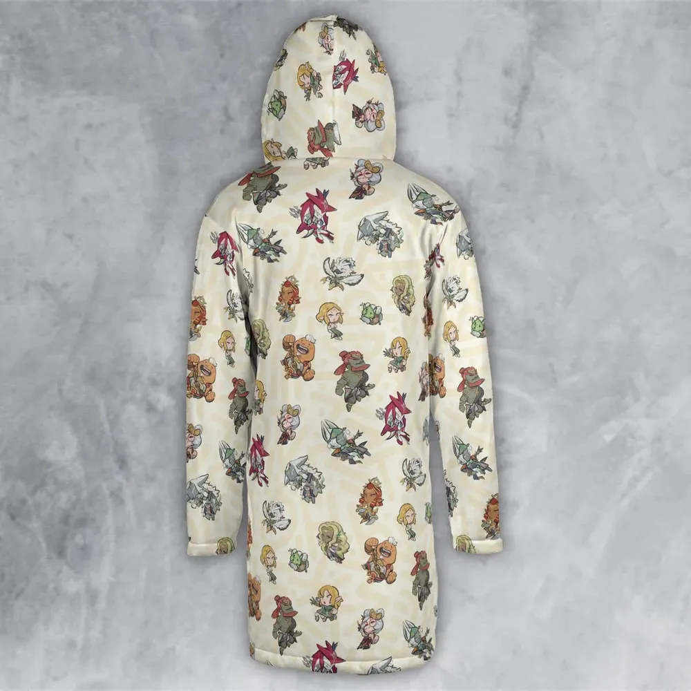 Link Look The Legend of Zelda Hooded Cloak Coat - 3