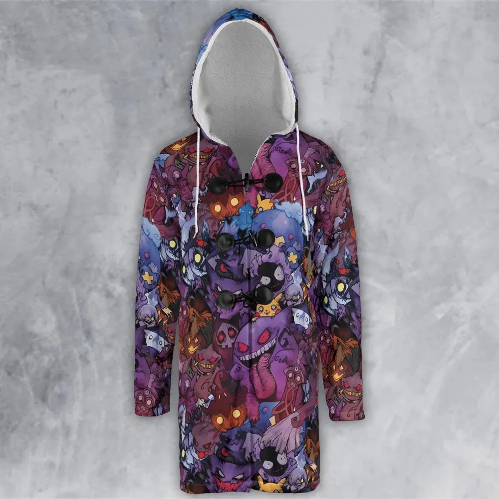 Scaries Poison Pokemon Hooded Cloak Coat - 2