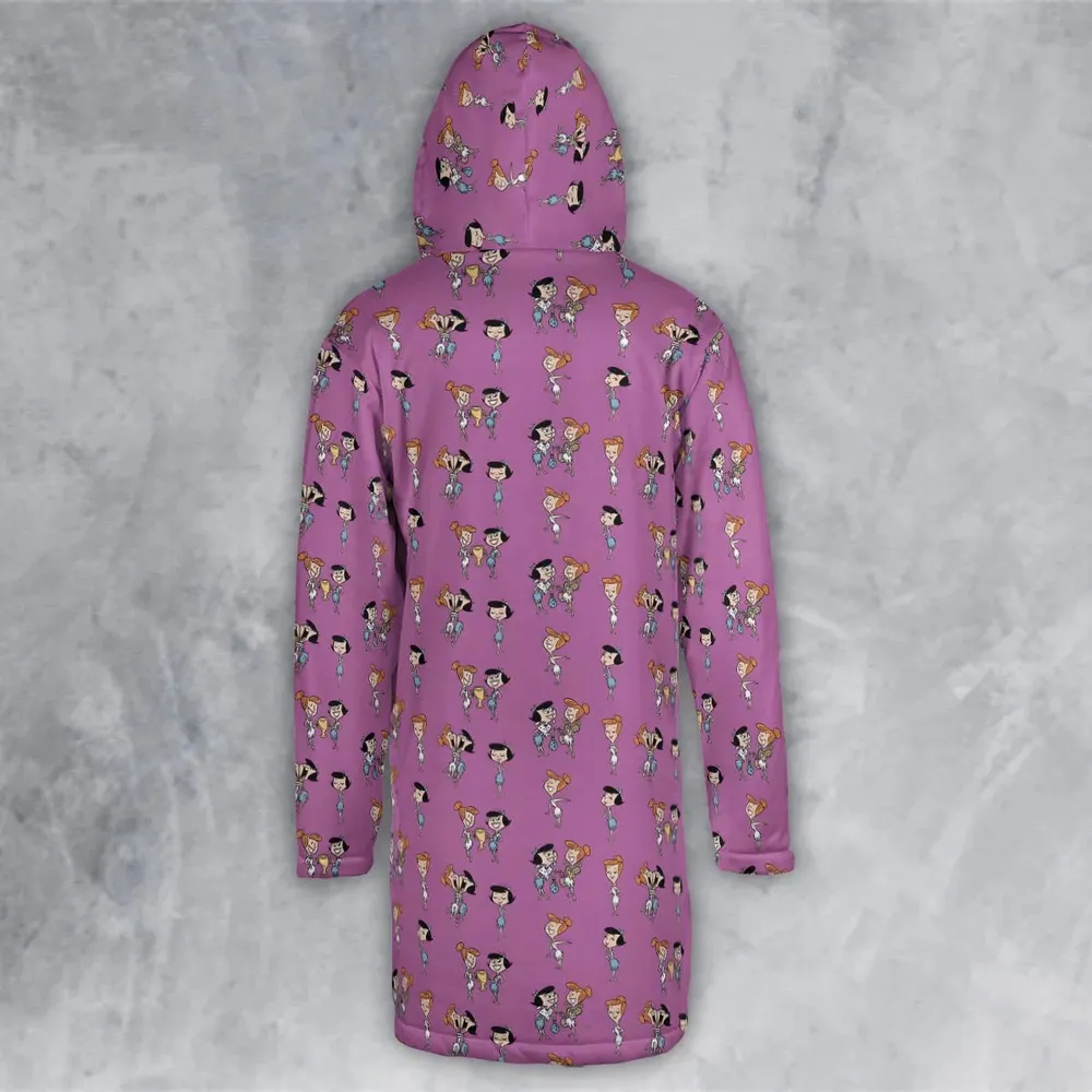 Wilma and Betty The Flintstones Hooded Cloak Coat - 3