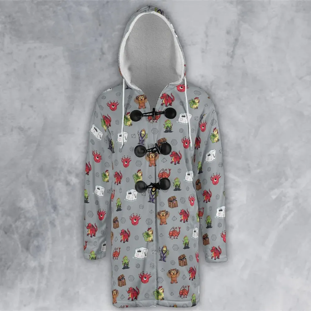 Little Monsters DnD Hooded Cloak Coat - 2