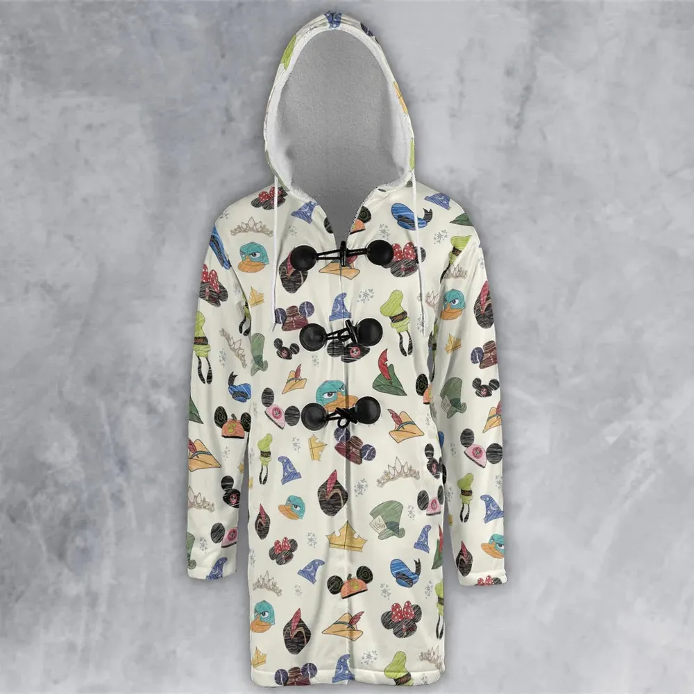 The Happiest Kingdom Hooded Cloak Coat - 2