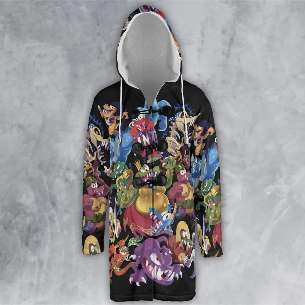 Krem Krew Donkey Kong Hooded Cloak Coat - 2