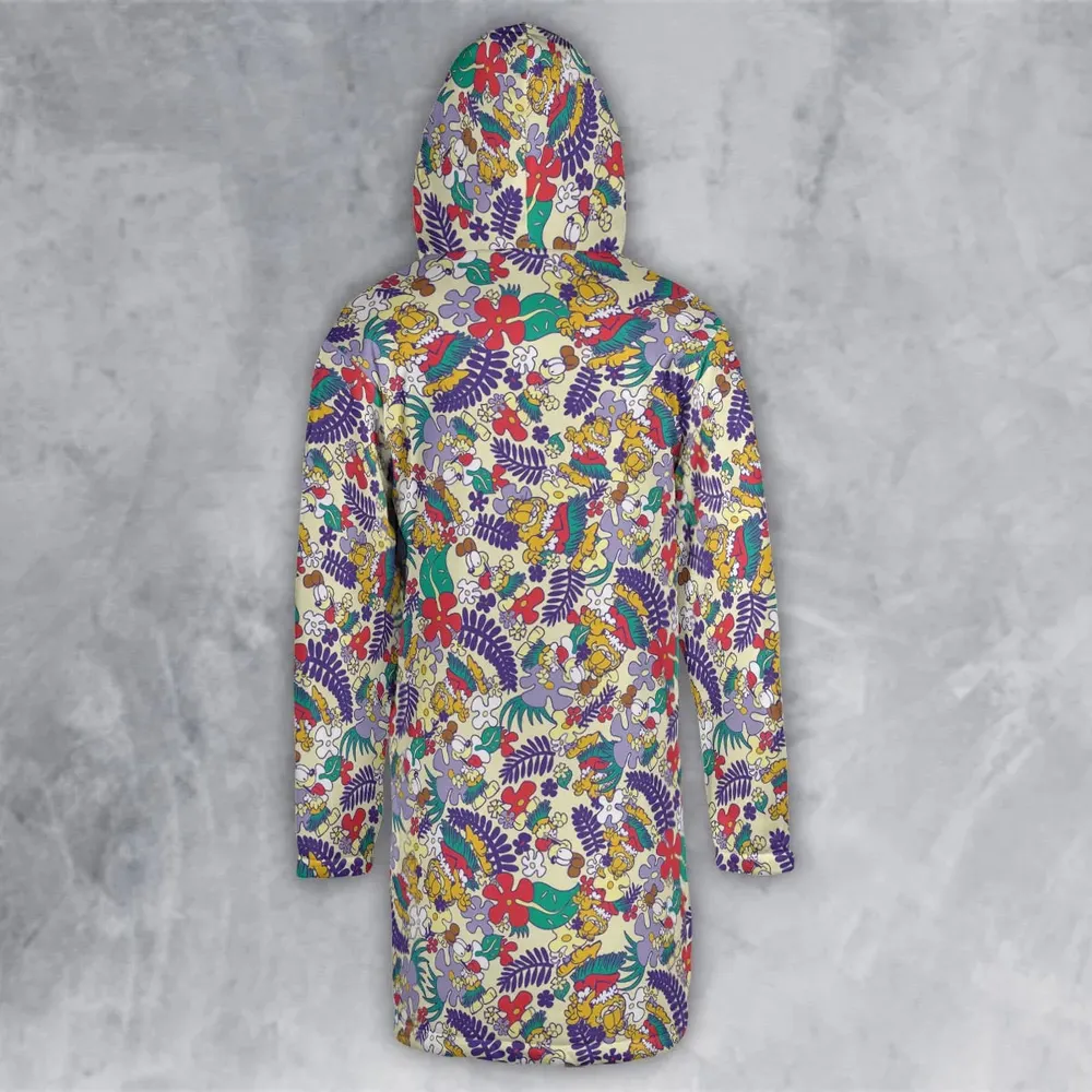 Aloha Garfield And Odie Hooded Cloak Coat - 3