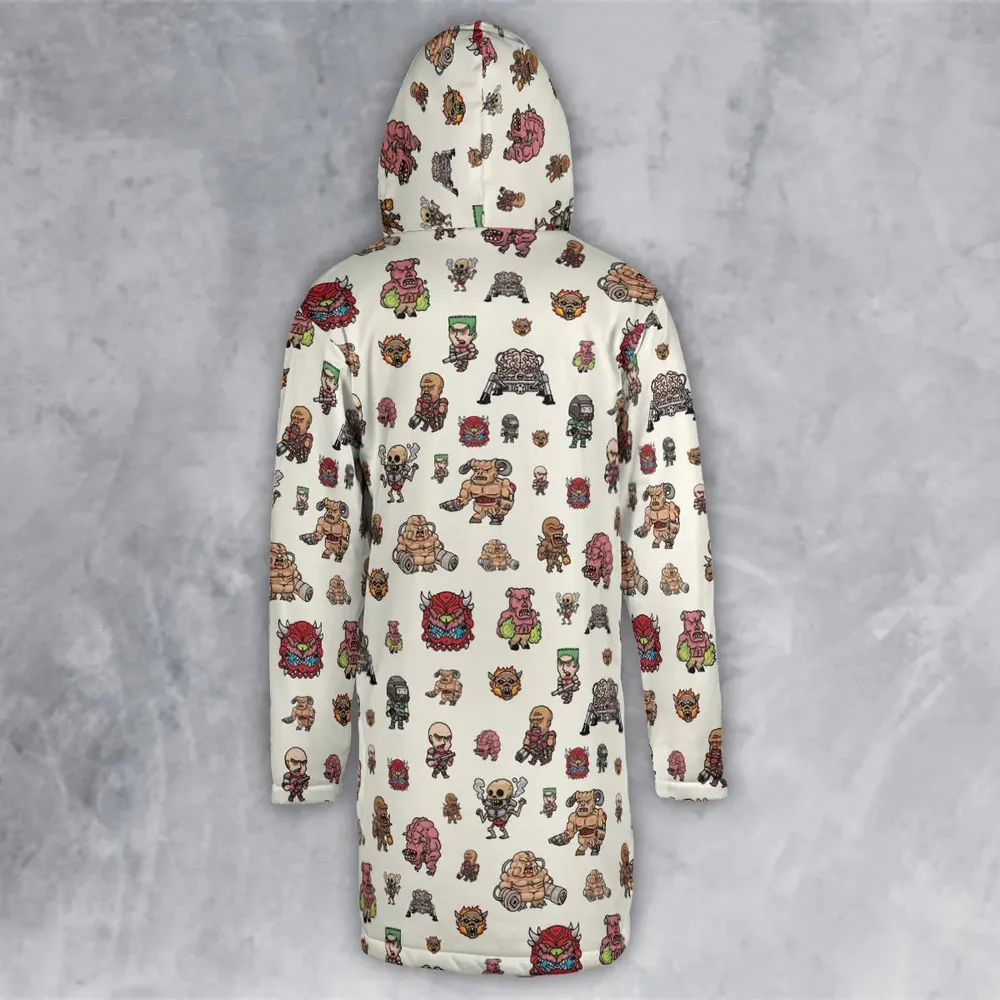 Doom Chibi Characters Hooded Cloak Coat - 3