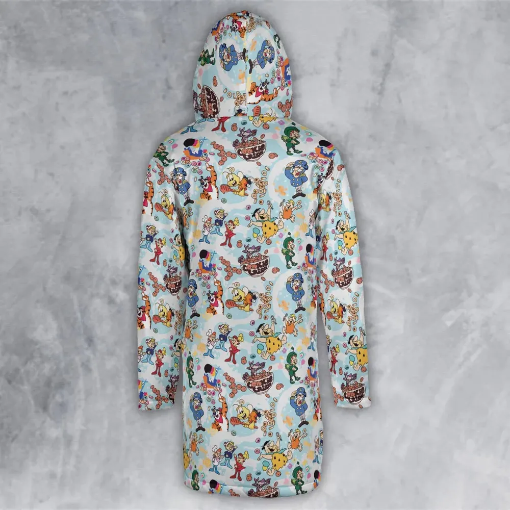 Cereal Favs Large Scale Hooded Cloak Coat - 3