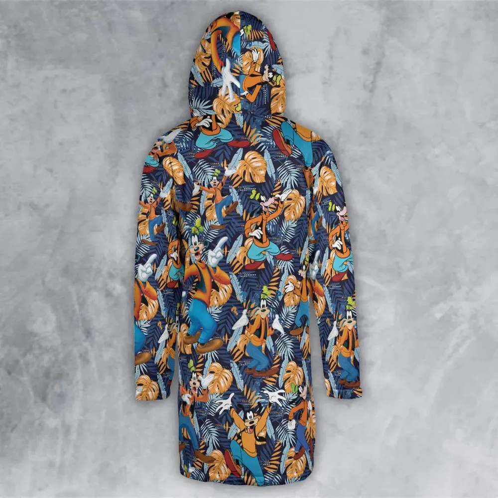 Goofy Aloha Hooded Cloak Coat - 3