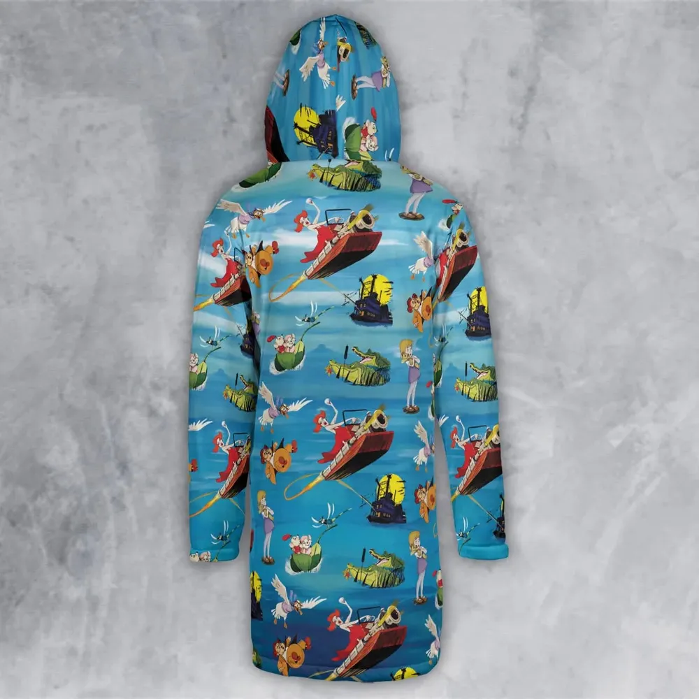 Chasing The Rescuers Characters Hooded Cloak Coat - 3
