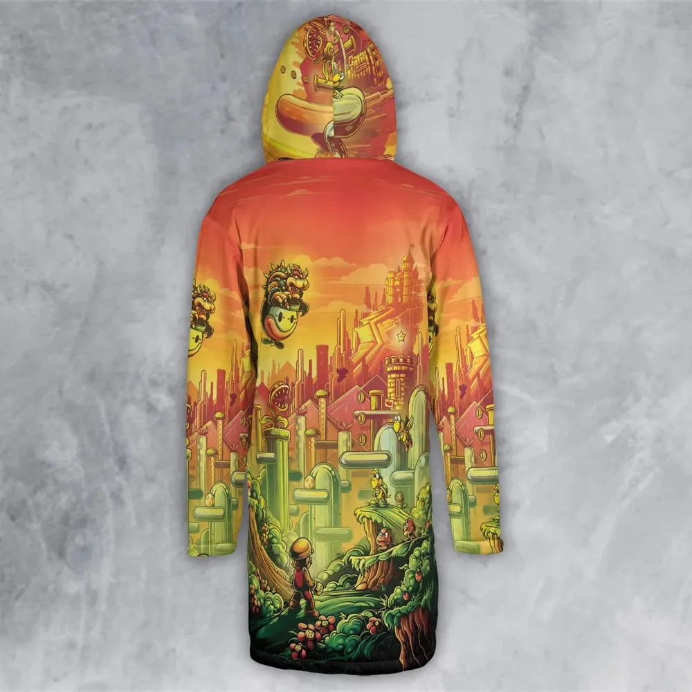 Plumber Kingdom Super Mario Hooded Cloak Coat - 3