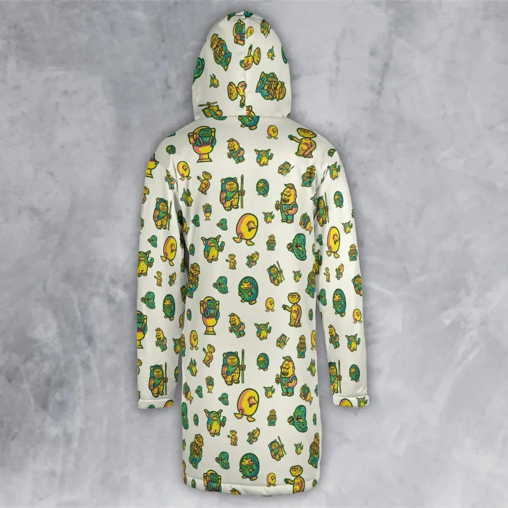 80s But Goodies Hooded Cloak Coat - 3