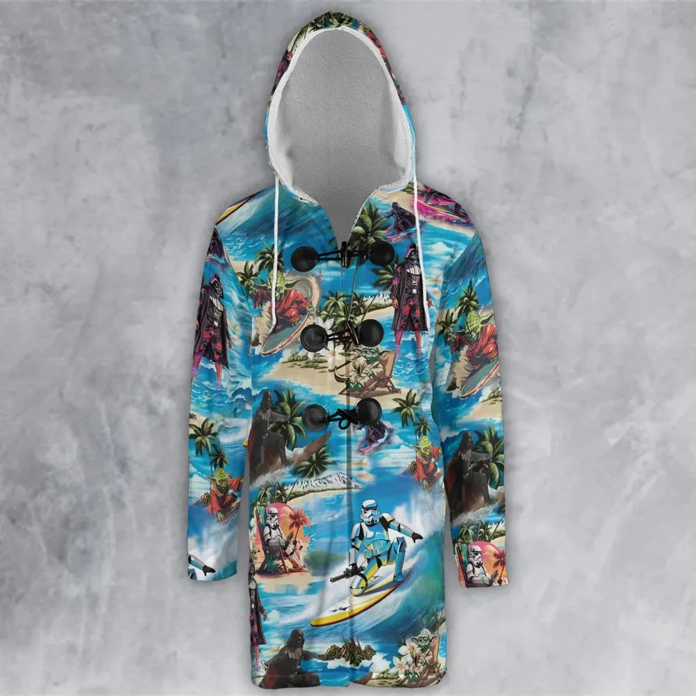 Star Wars Summer Vibes Hooded Cloak Coat - 2