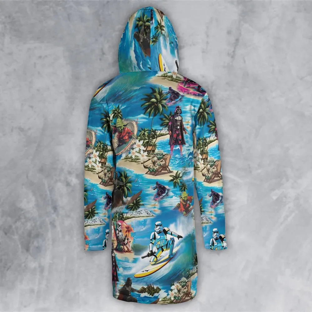 Star Wars Summer Vibes Hooded Cloak Coat - 3