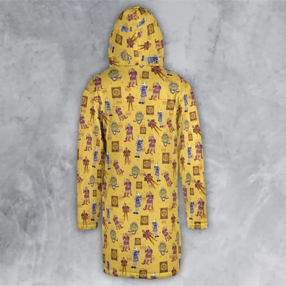 Vintage Burger King Commercial 1980 Hooded Cloak Coat - 3