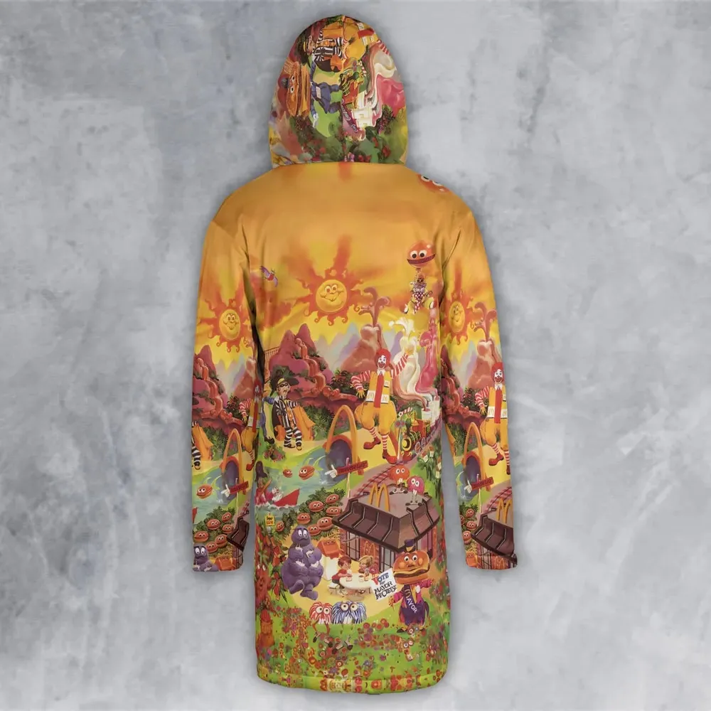 Wonder Foodland The Siege Of Mcdonaldland Hooded Cloak Coat - 3