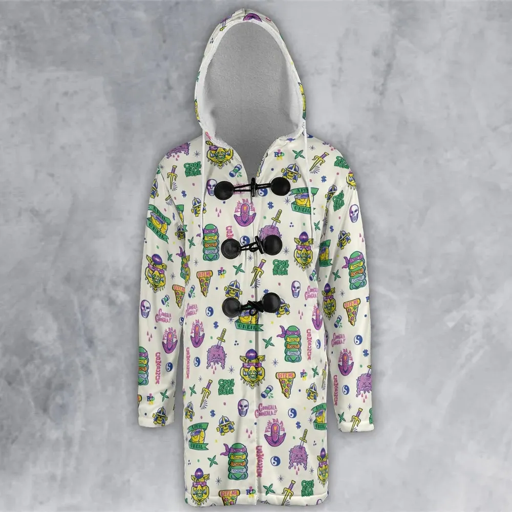 Shell Shock Teenage Mutant Ninja Turtles Hooded Cloak Coat - 2