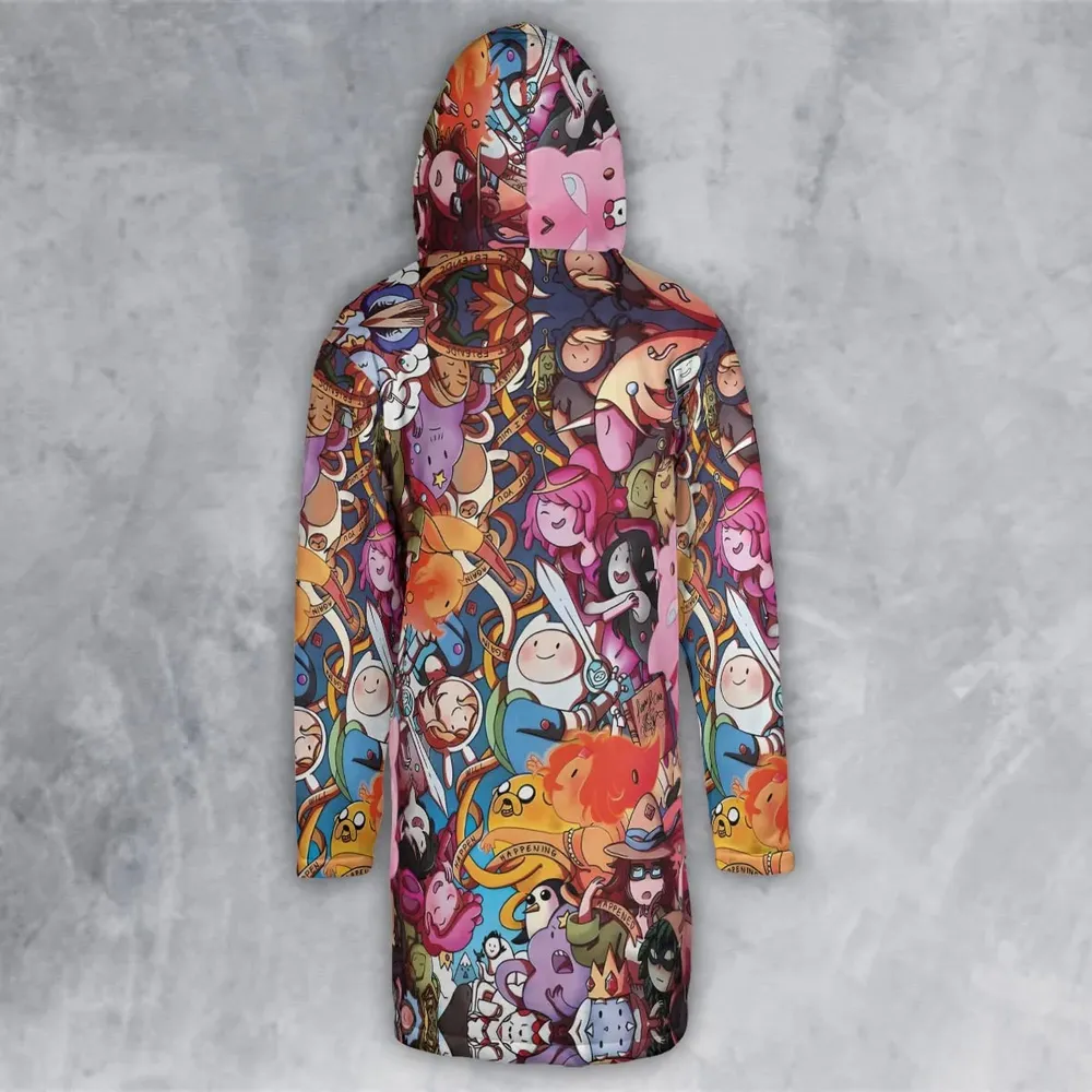 Land of Ooo Adventure Time Hooded Cloak Coat - 3