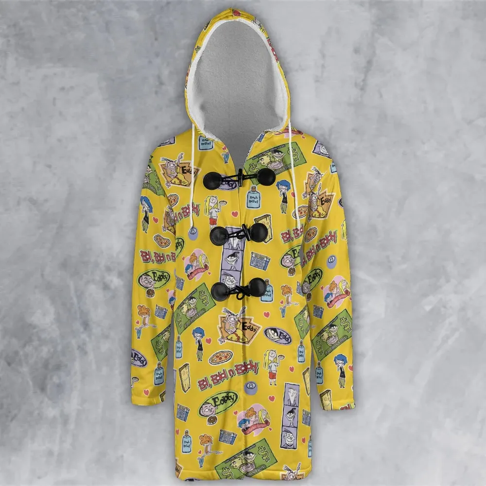 Ed Edd n Eddy n The Kanker Sisters Hooded Cloak Coat - 2