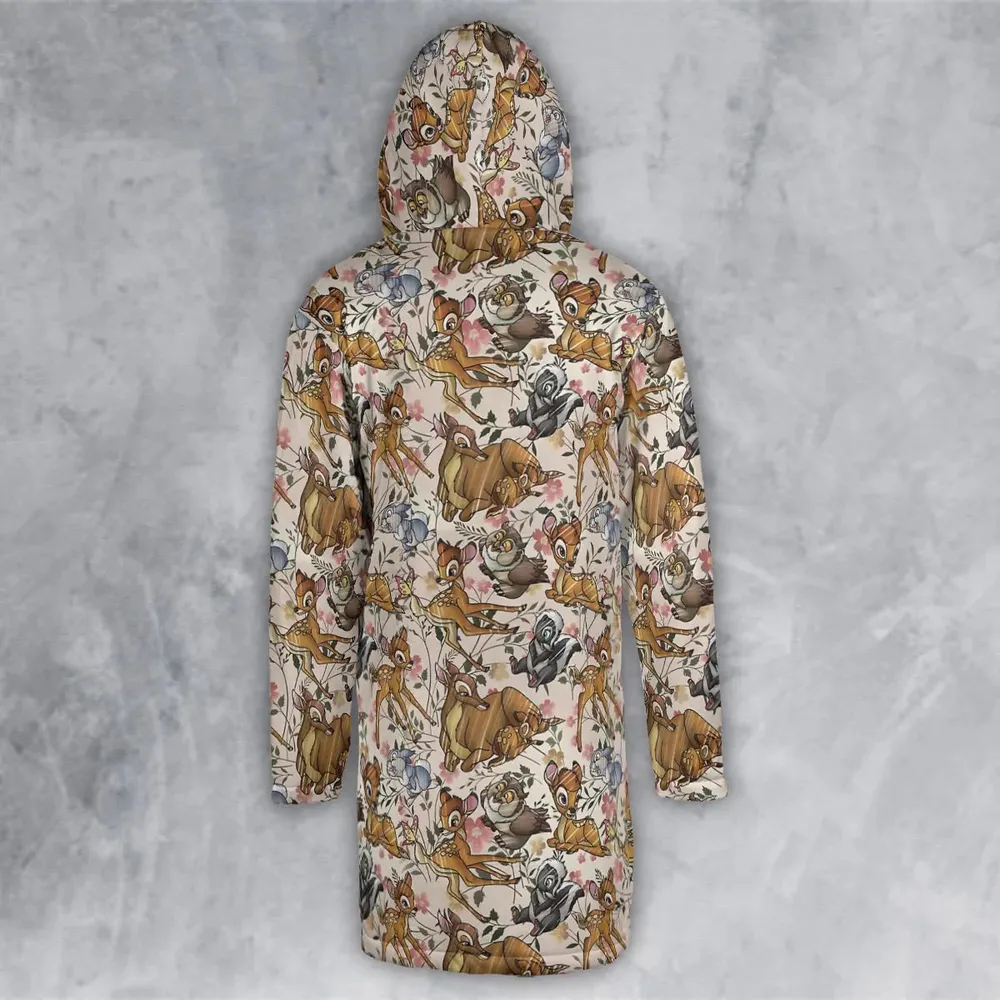Little Wild Bambi Hooded Cloak Coat - 3