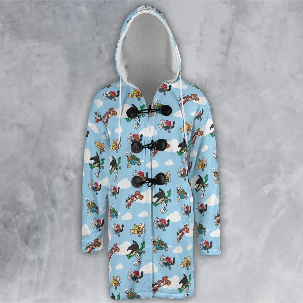Codename Kid Next Door Characters Hooded Cloak Coat - 2