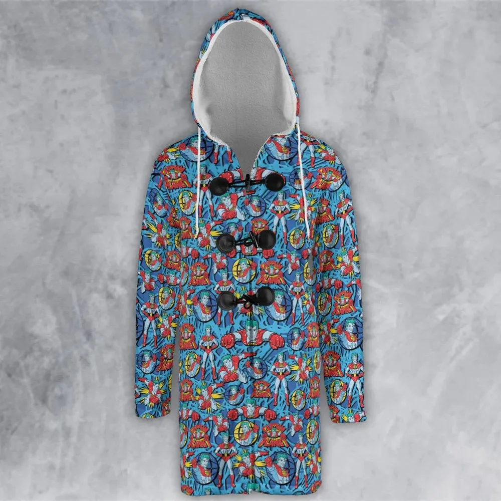 Hero of the Environment Captain Planet and the Planeteers Hooded Cloak Coat - 2