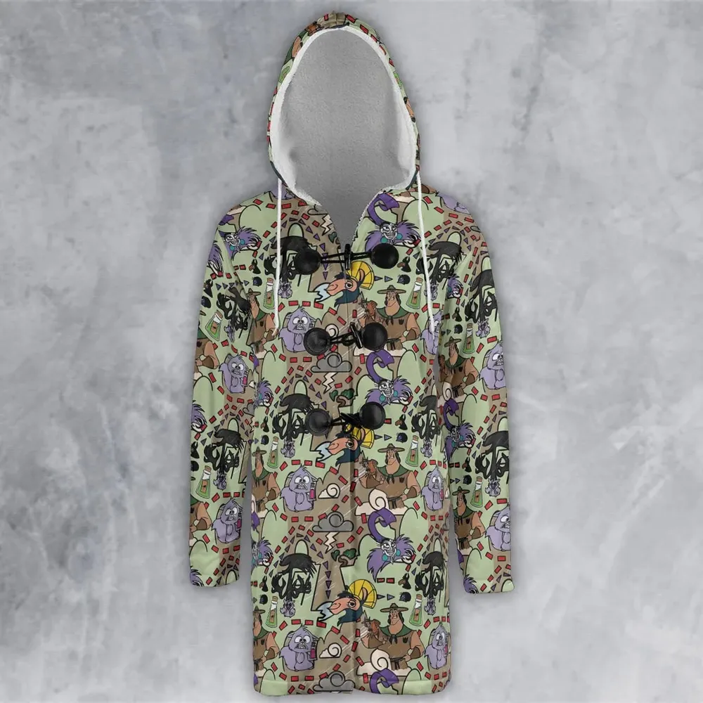 Groove Map The Emperor's New Groove Hooded Cloak Coat - 2