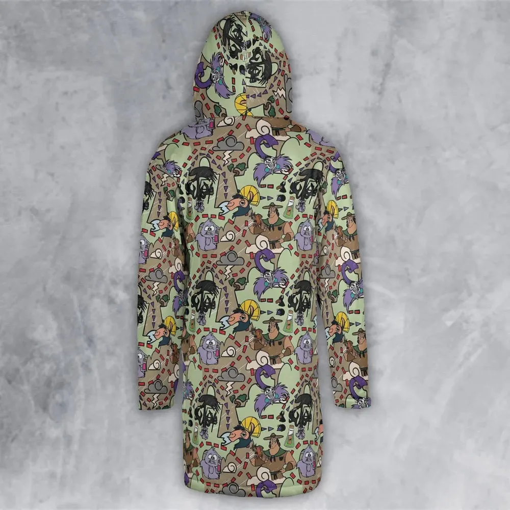 Groove Map The Emperor's New Groove Hooded Cloak Coat - 3