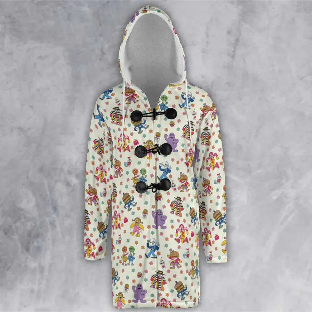 BADA BOP BA BA Mcdonaldland Hooded Cloak Coat - 2
