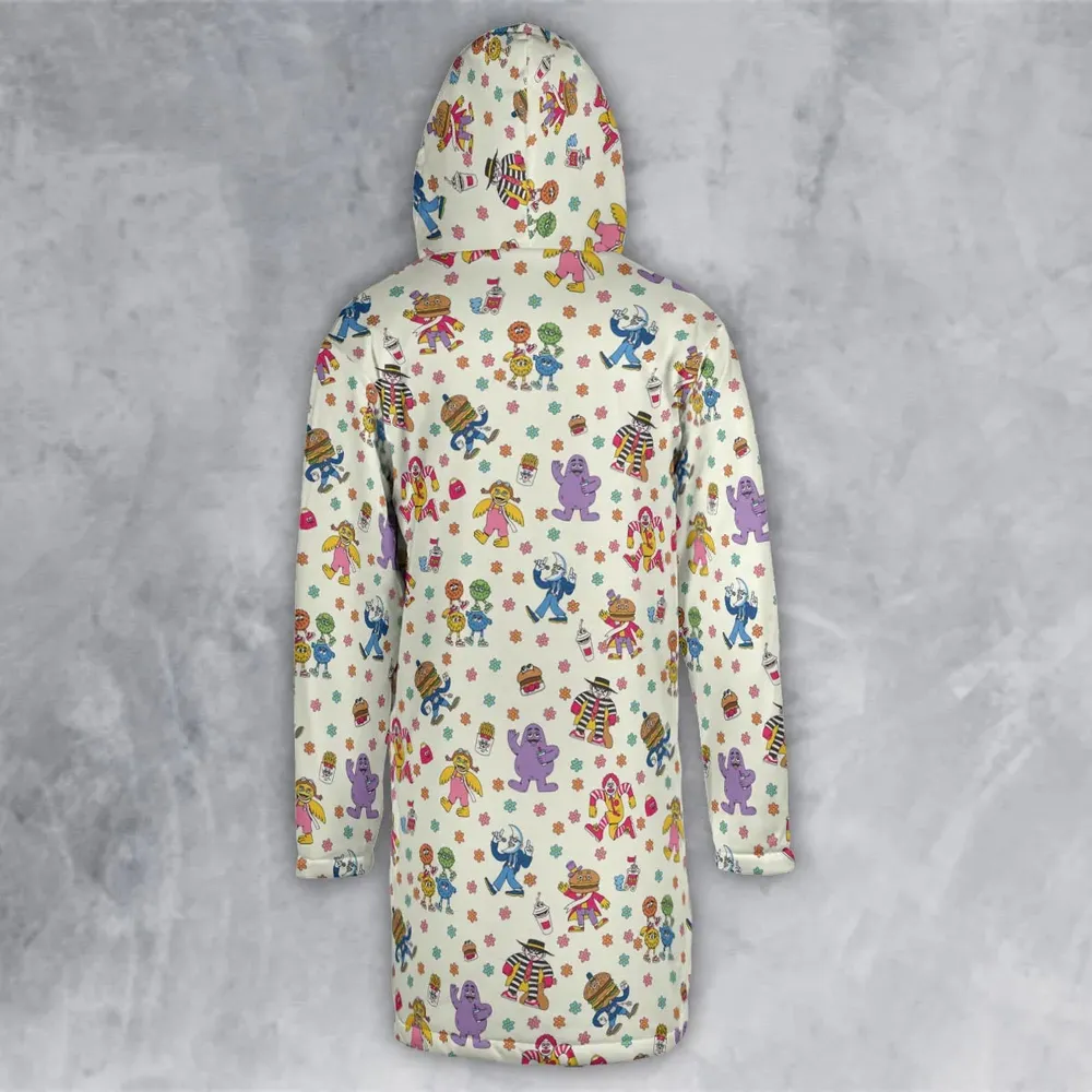 BADA BOP BA BA Mcdonaldland Hooded Cloak Coat - 3