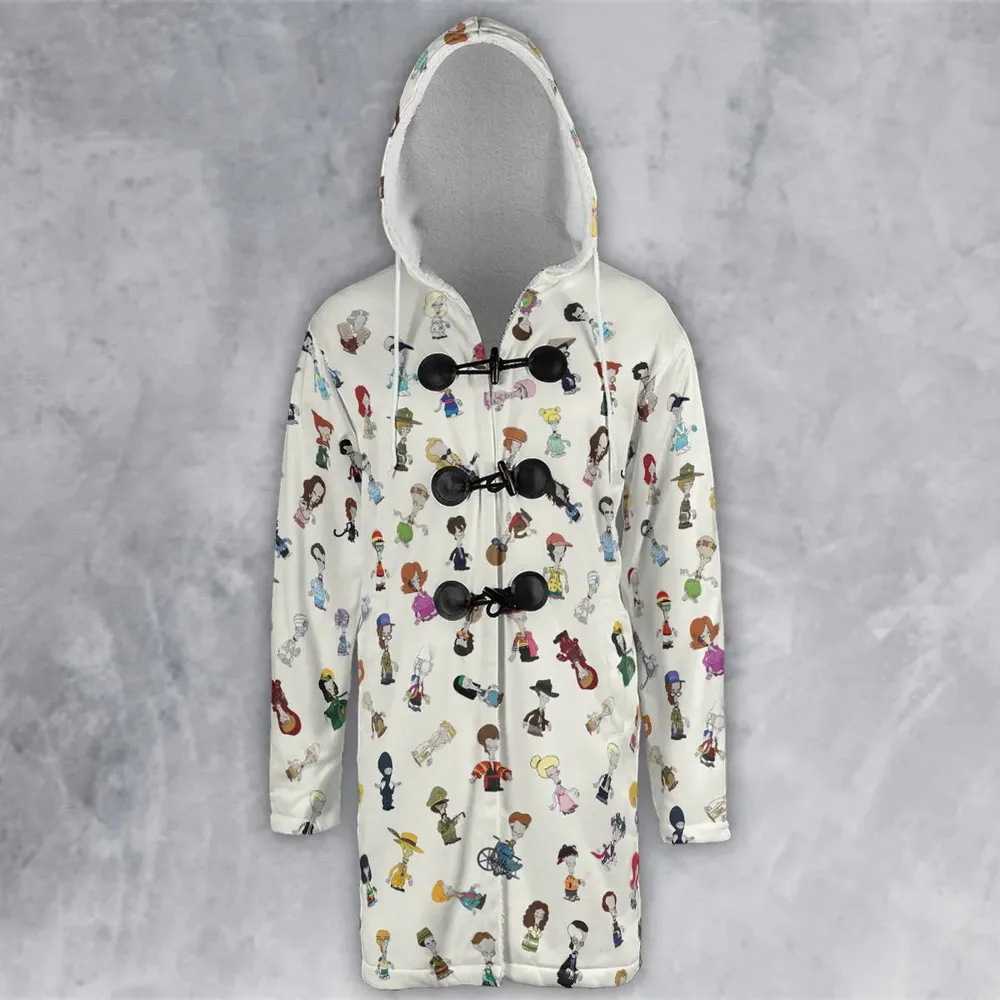 Roger persona Pop culture American Dad Hooded Cloak Coat - 2