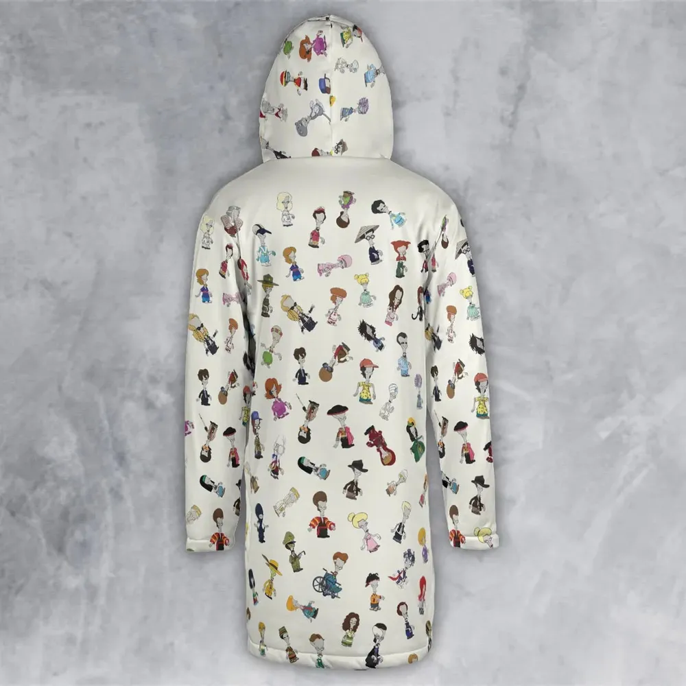 Roger persona Pop culture American Dad Hooded Cloak Coat - 3