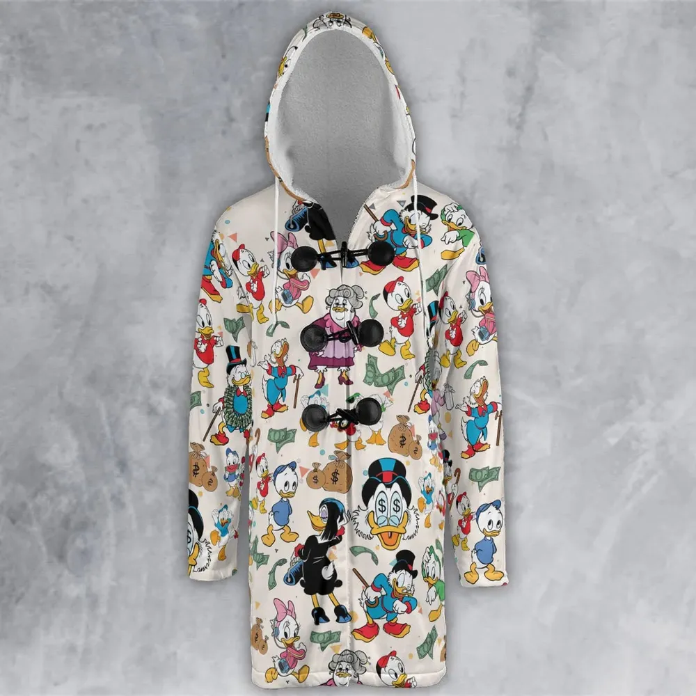 Donald Huey Dewey Ducktales Hooded Cloak Coat - 2