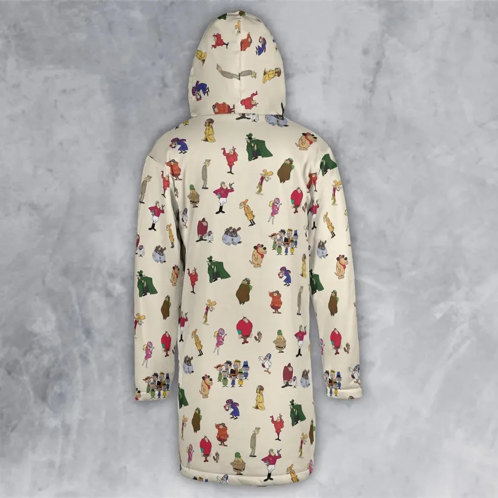 Wacky Races Characters Hooded Cloak Coat - 3