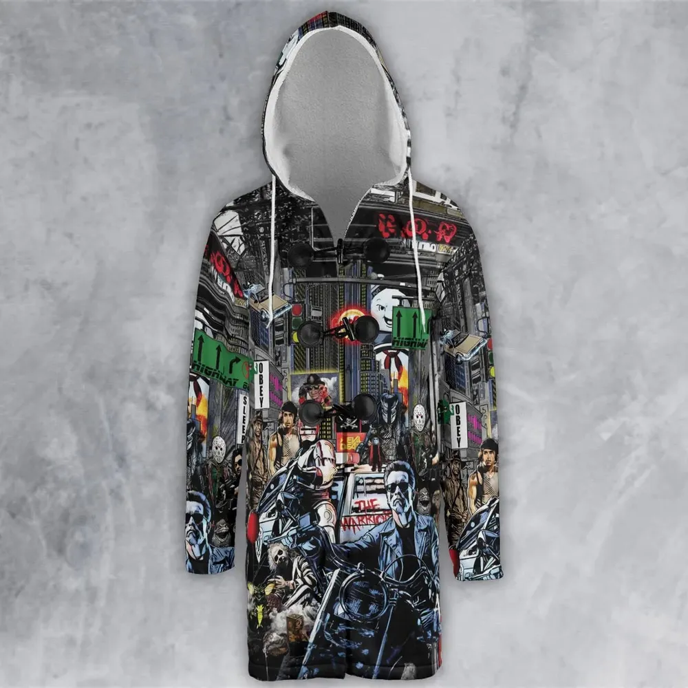 The 80s Iconic Hooded Cloak Coat - 2