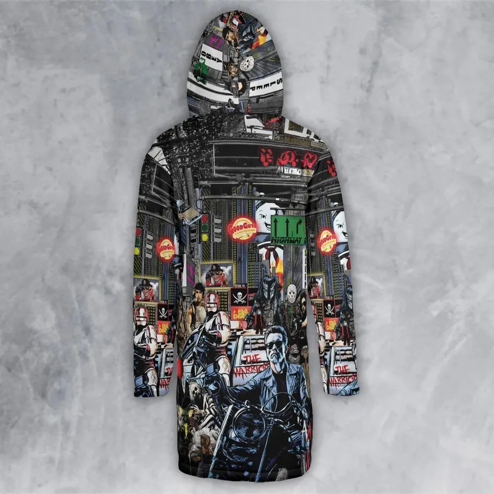 The 80s Iconic Hooded Cloak Coat - 3