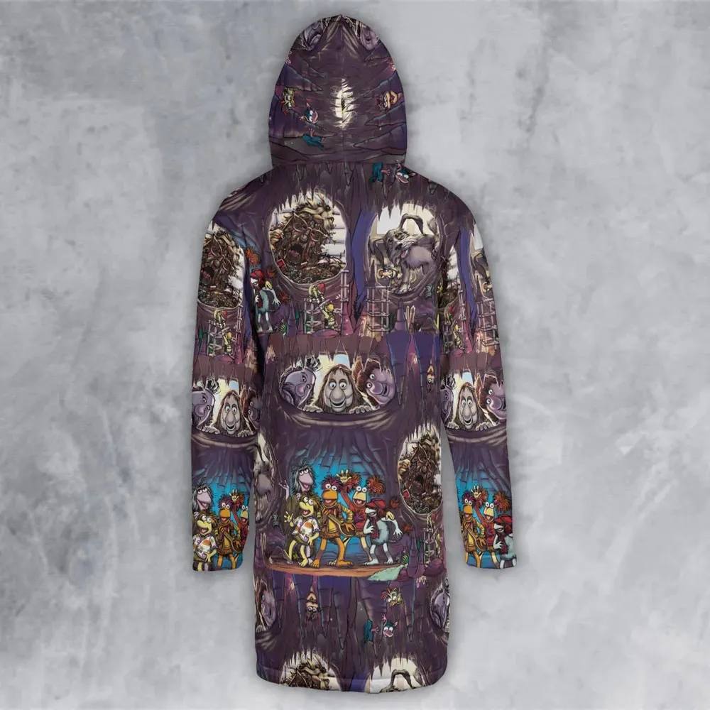 It's All Connected Fraggle Rock Hooded Cloak Coat - 3