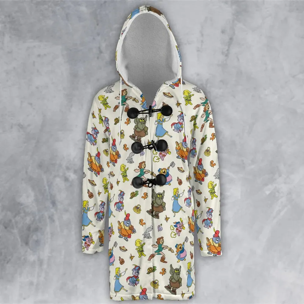 Gummi Bears Characters Hooded Cloak Coat - 2